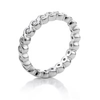 Anello Chimento Donna in Oro bianco Diamante 1AJD0102G5130 - 1AJD0102G5130